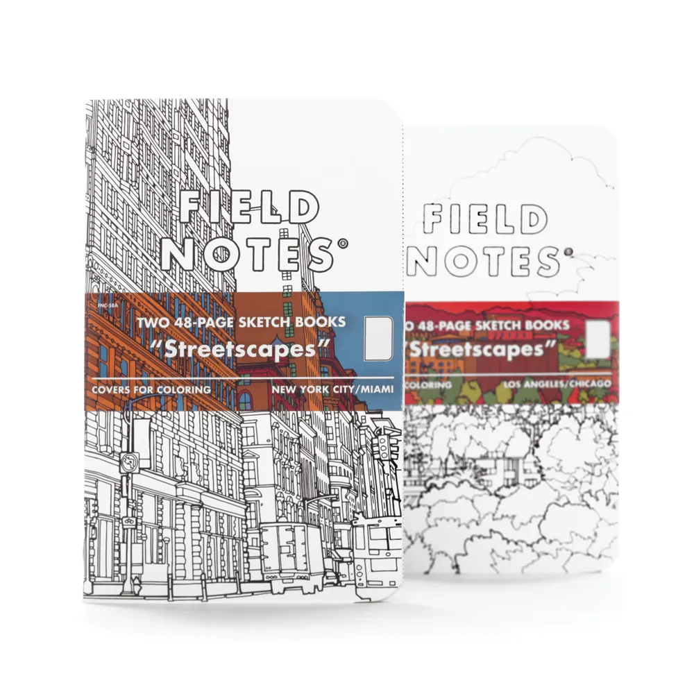 Streetscapes Sketch Book | 2-Pack