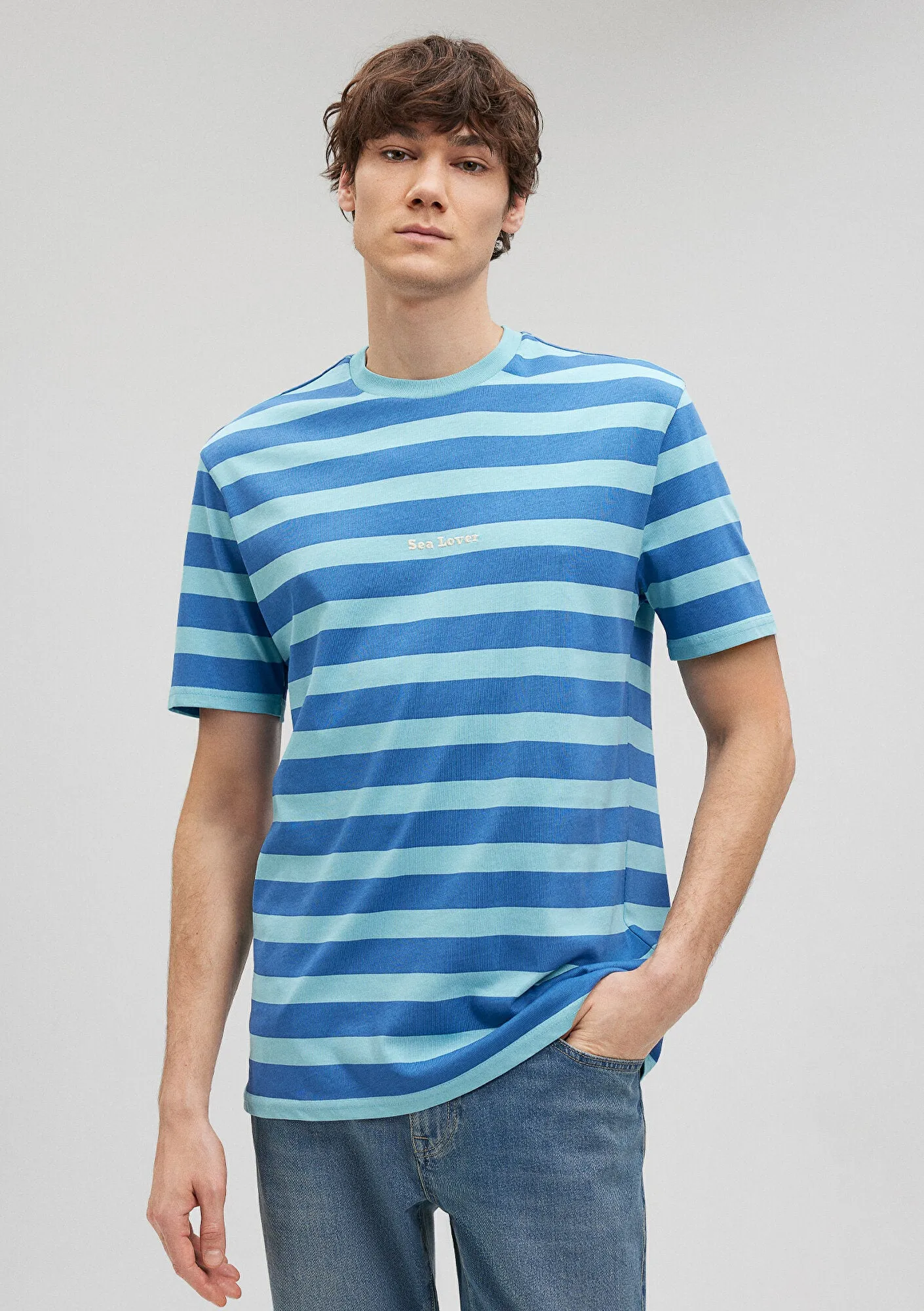 Striped Blue T-Shirt