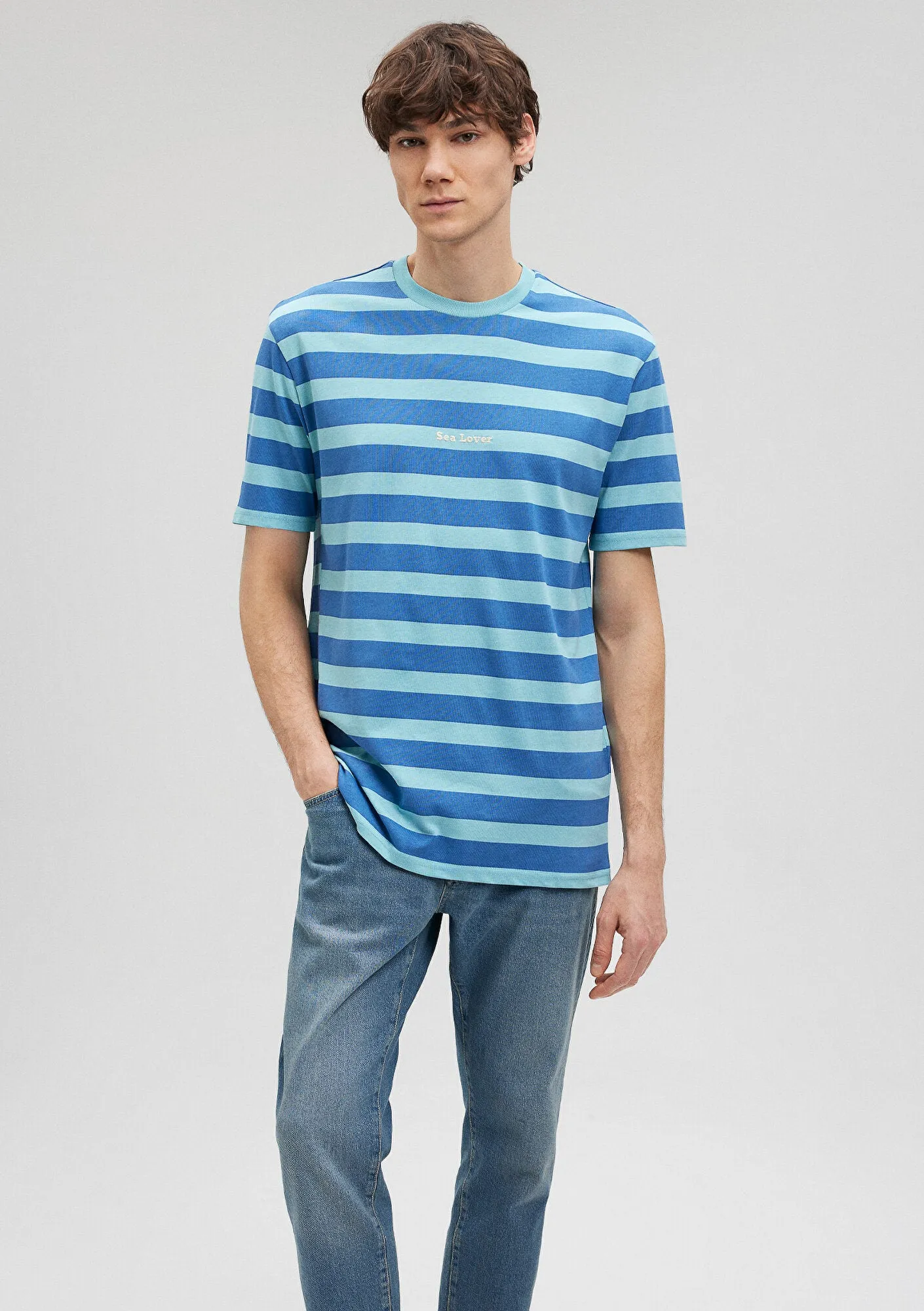 Striped Blue T-Shirt