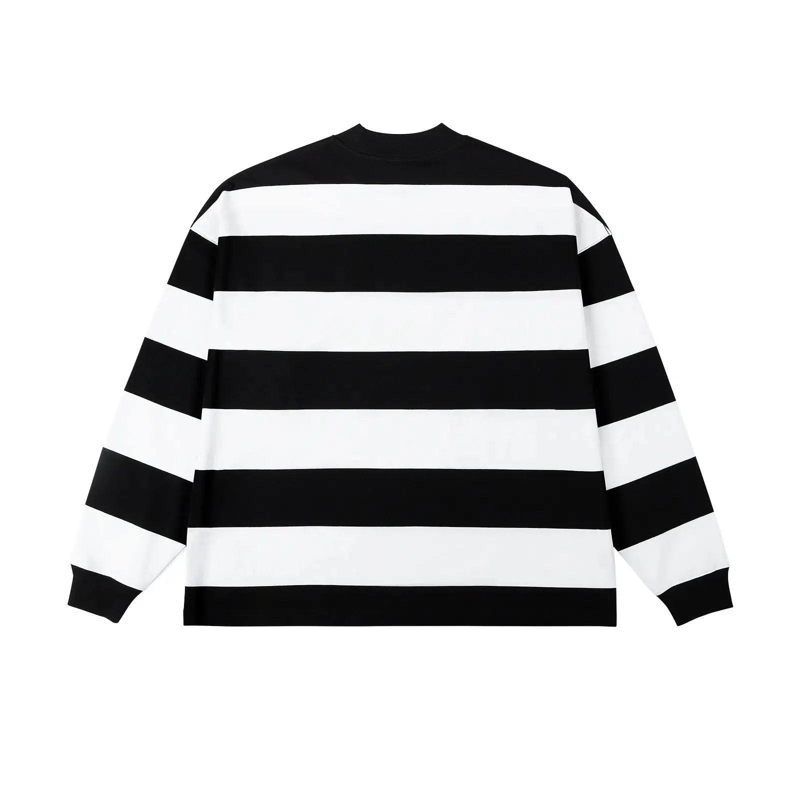 Striped Crew Neck Sweatshirt