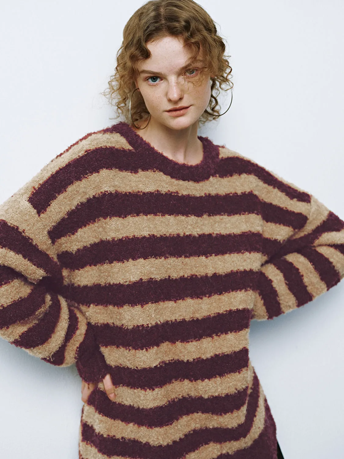 Striped Knitted T-Shirts