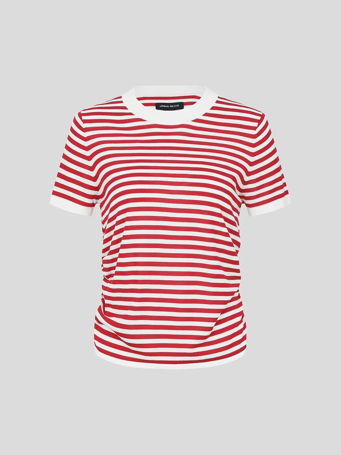 Striped Knitted T-Shirts