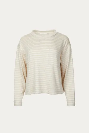 STRIPED LONG SLEEVE T-SHIRT