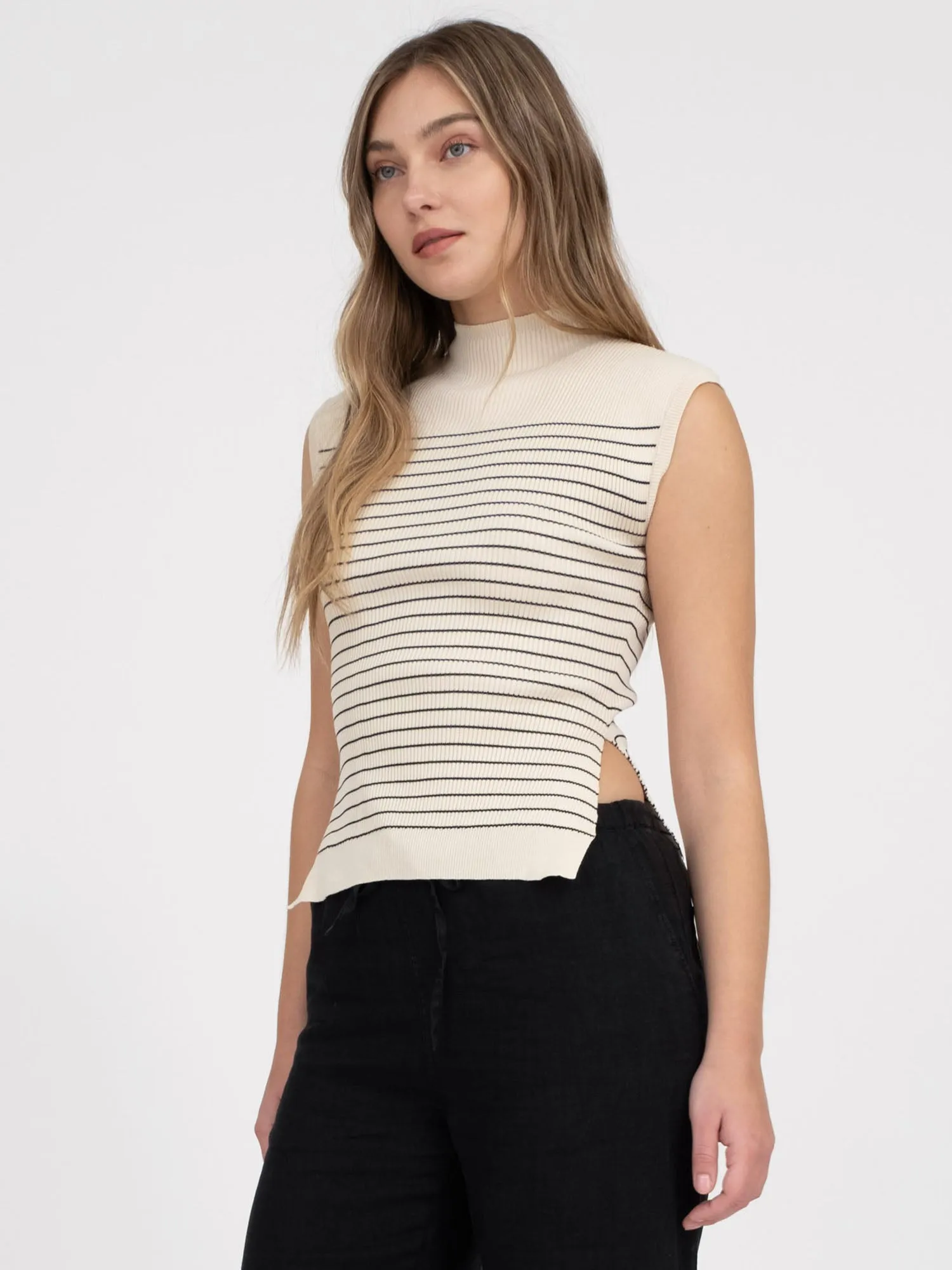 Striped Sweater Vest