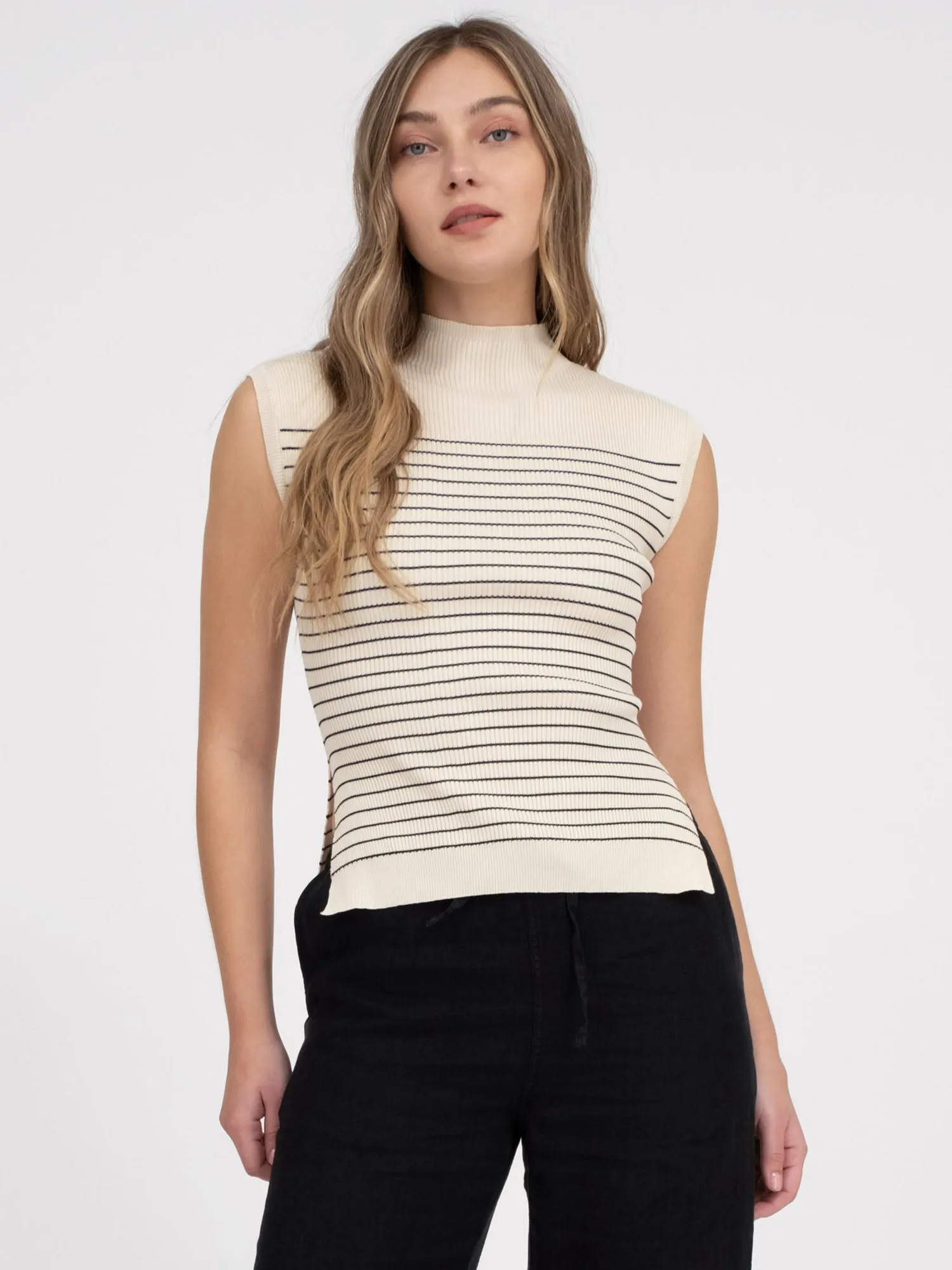 Striped Sweater Vest