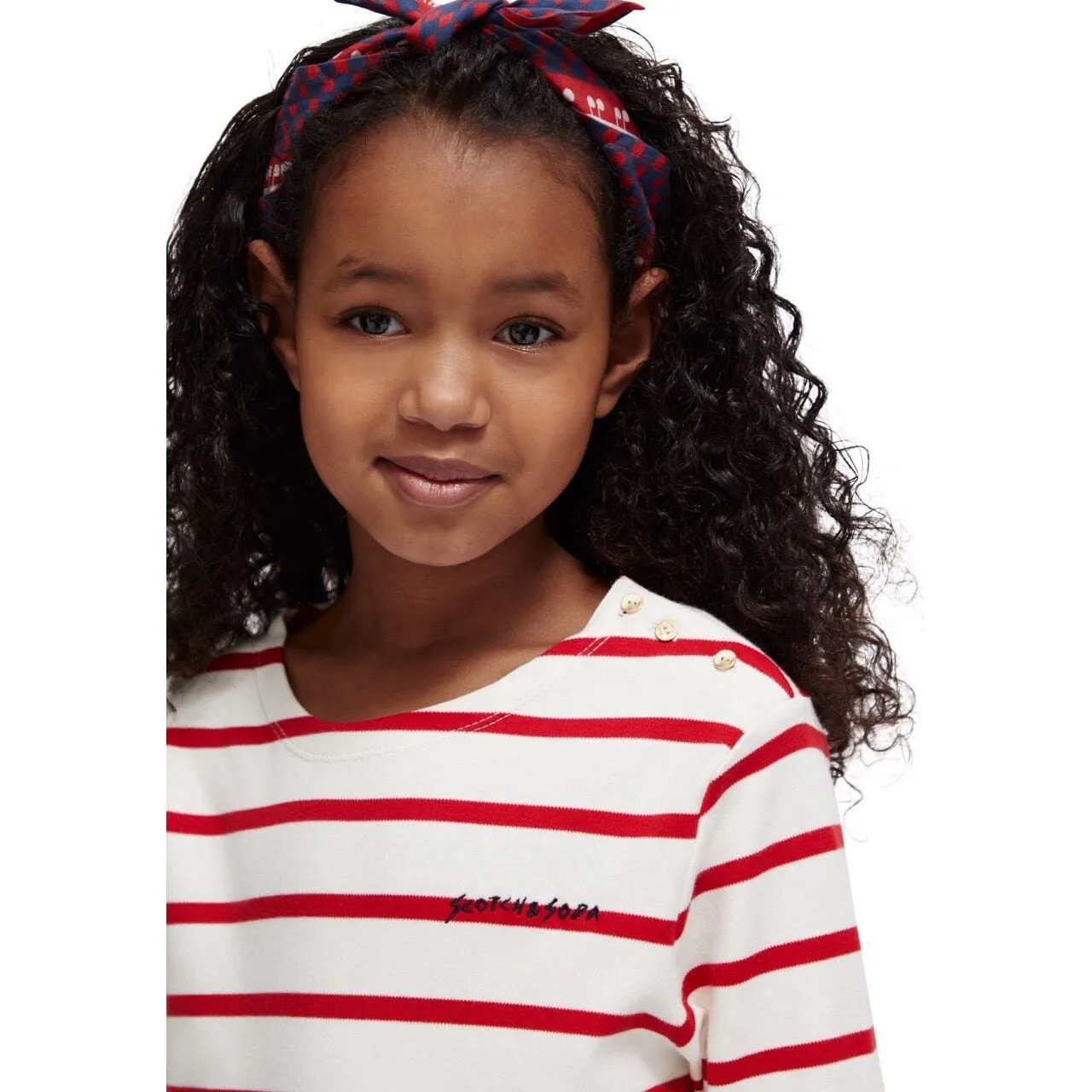 Striped Yarn-Dyed Long Sleeved T-Shirt