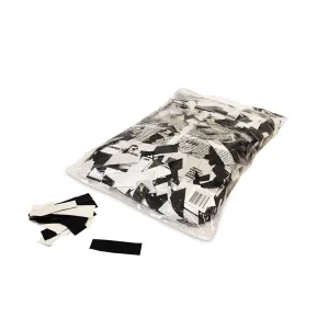 Strobing Bi Colour Metallic Confetti Rectangles