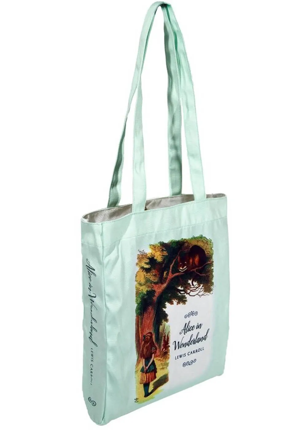 Succubus Bags Alice In Wonderland Lewis Caroll Book Tote Bag