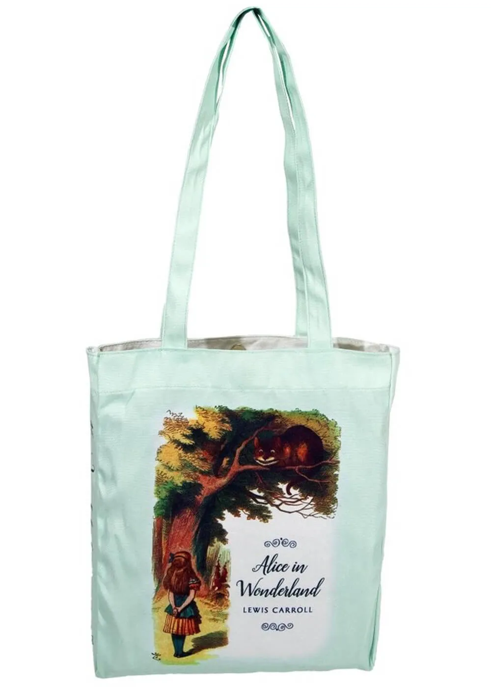 Succubus Bags Alice In Wonderland Lewis Caroll Book Tote Bag