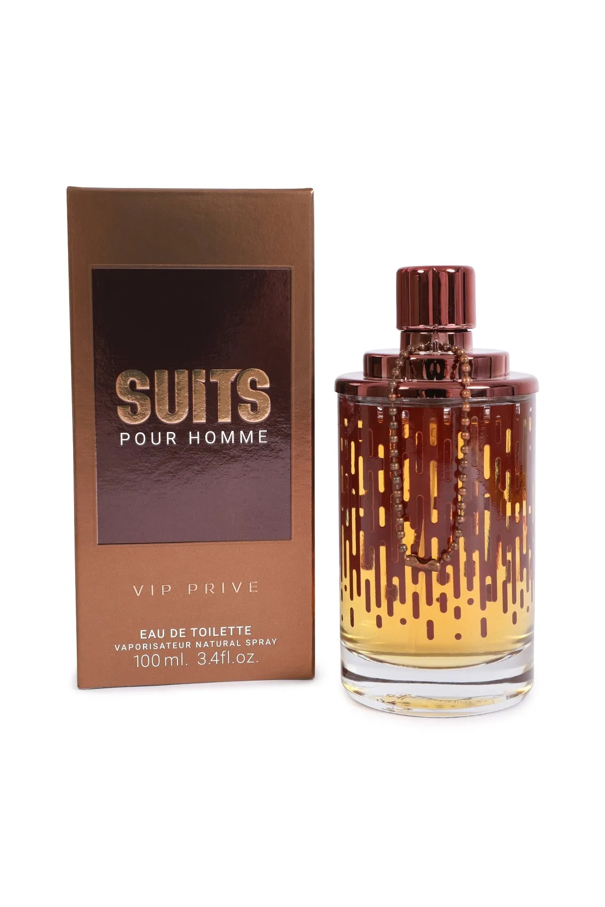 Suits Pour Homme VIP Prive Spray Cologne Eau De Toilette For Men - 100ml/3.4 fl.oz.