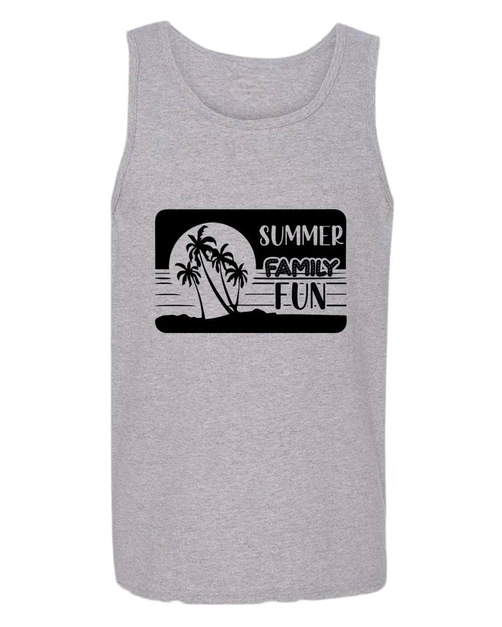 Summer family fun tank top, summer tank top, beach party tank top