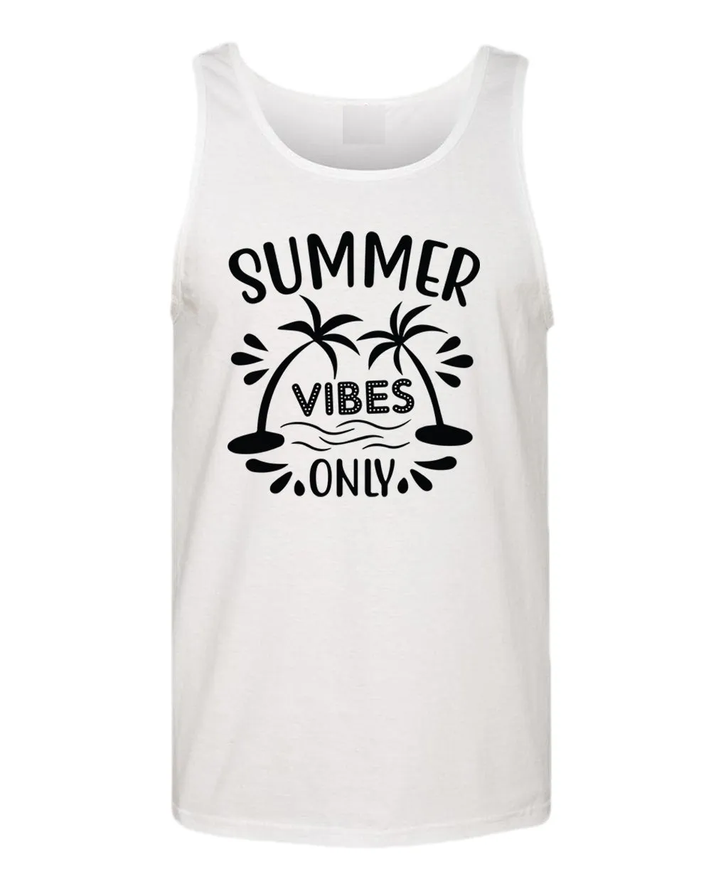 Summer vibes only tank top, summer tank top, beach party tank top