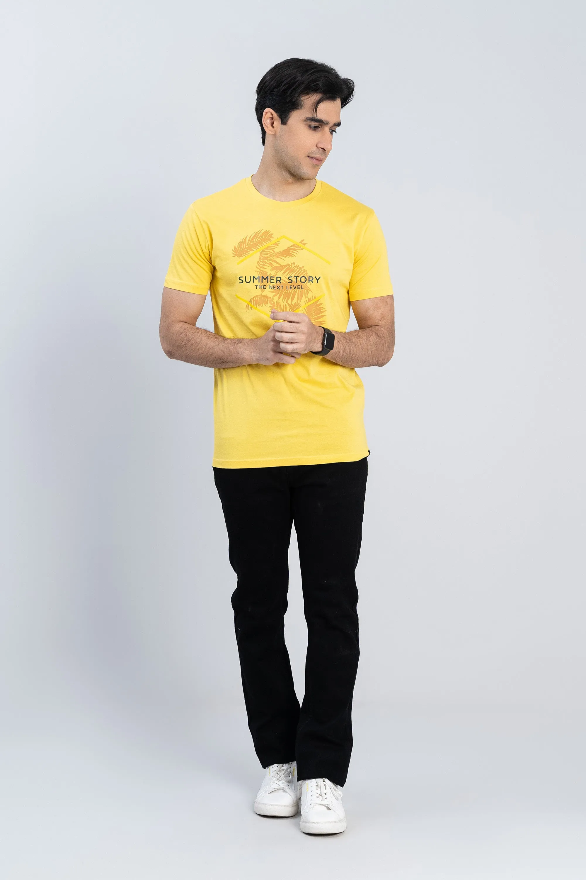 Summer Yellow Tee