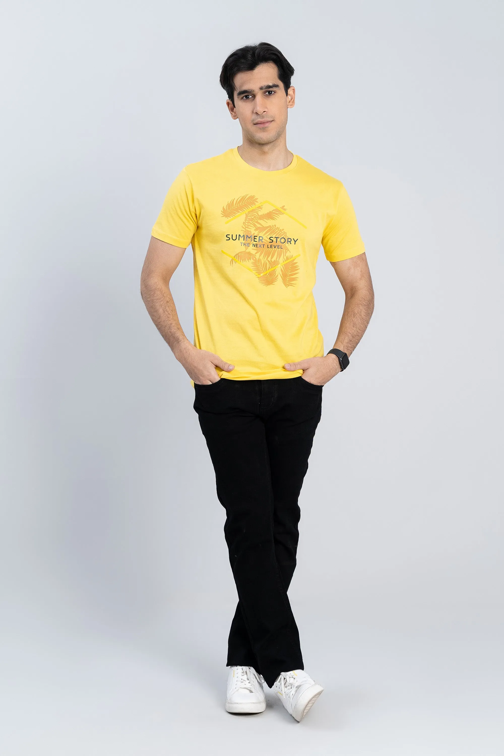 Summer Yellow Tee