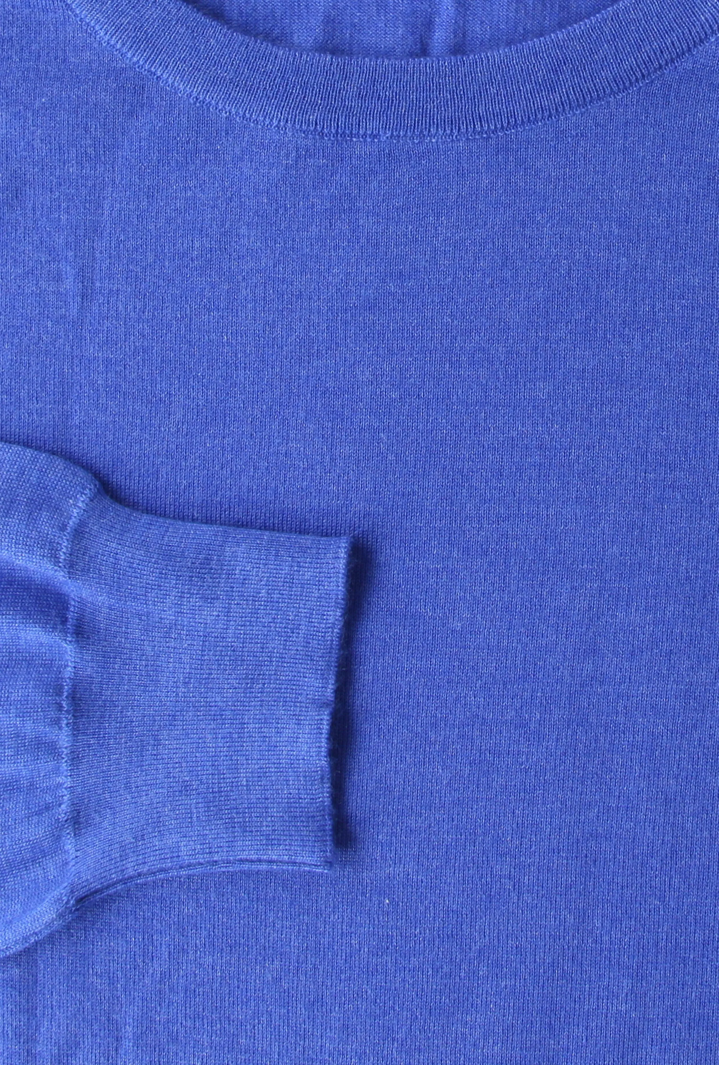 Svevo Parma Blue Crewneck Sweater