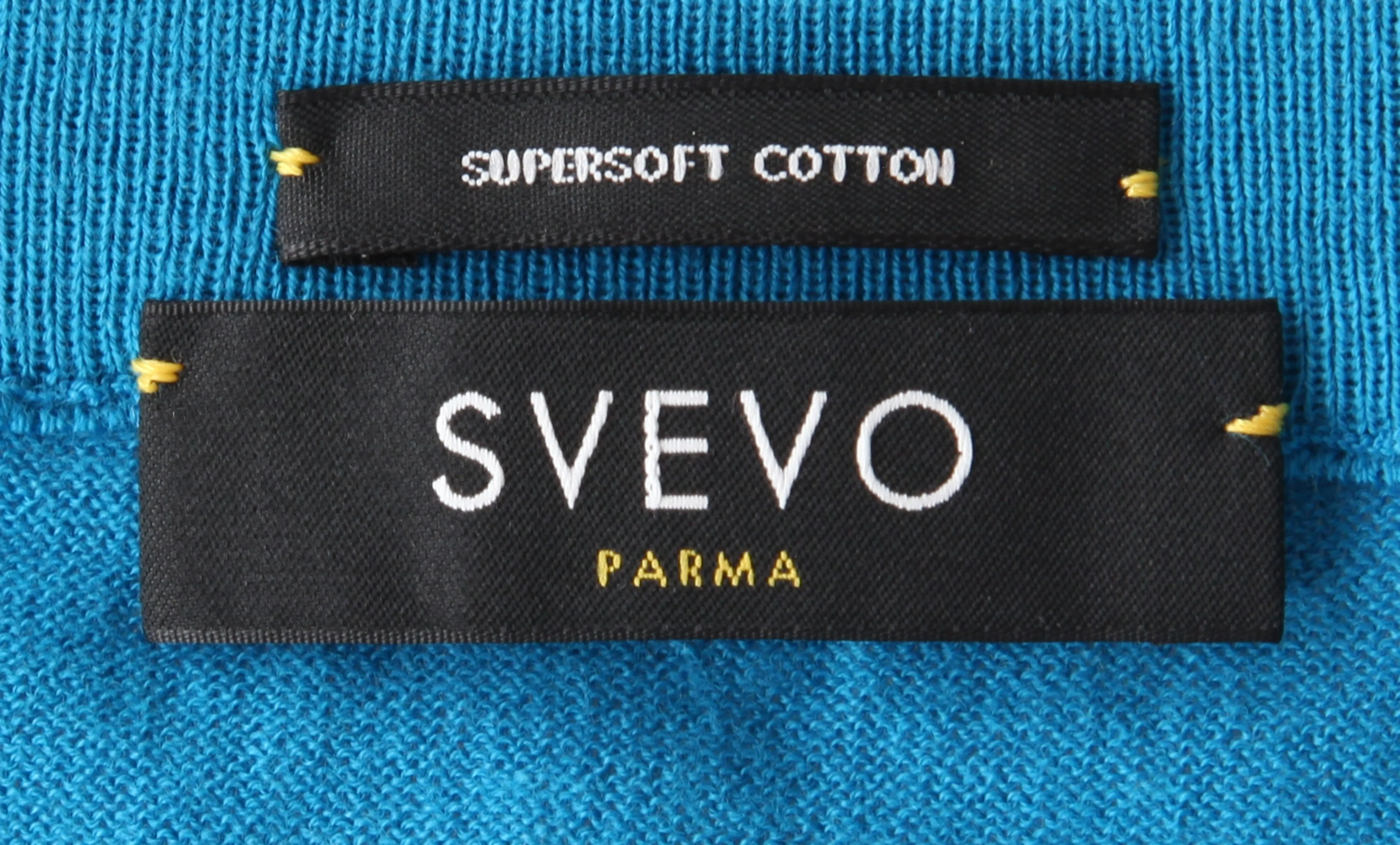 Svevo Parma Blue Crewneck Sweater
