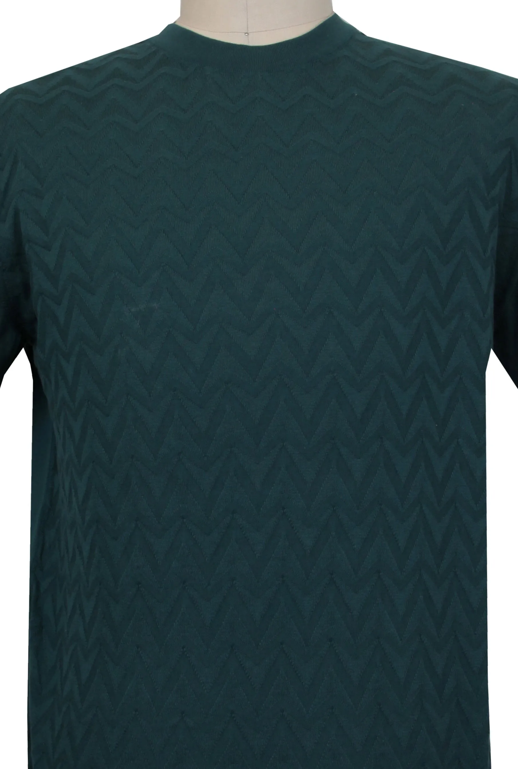 Svevo Parma Dark Green Crewneck Sweater