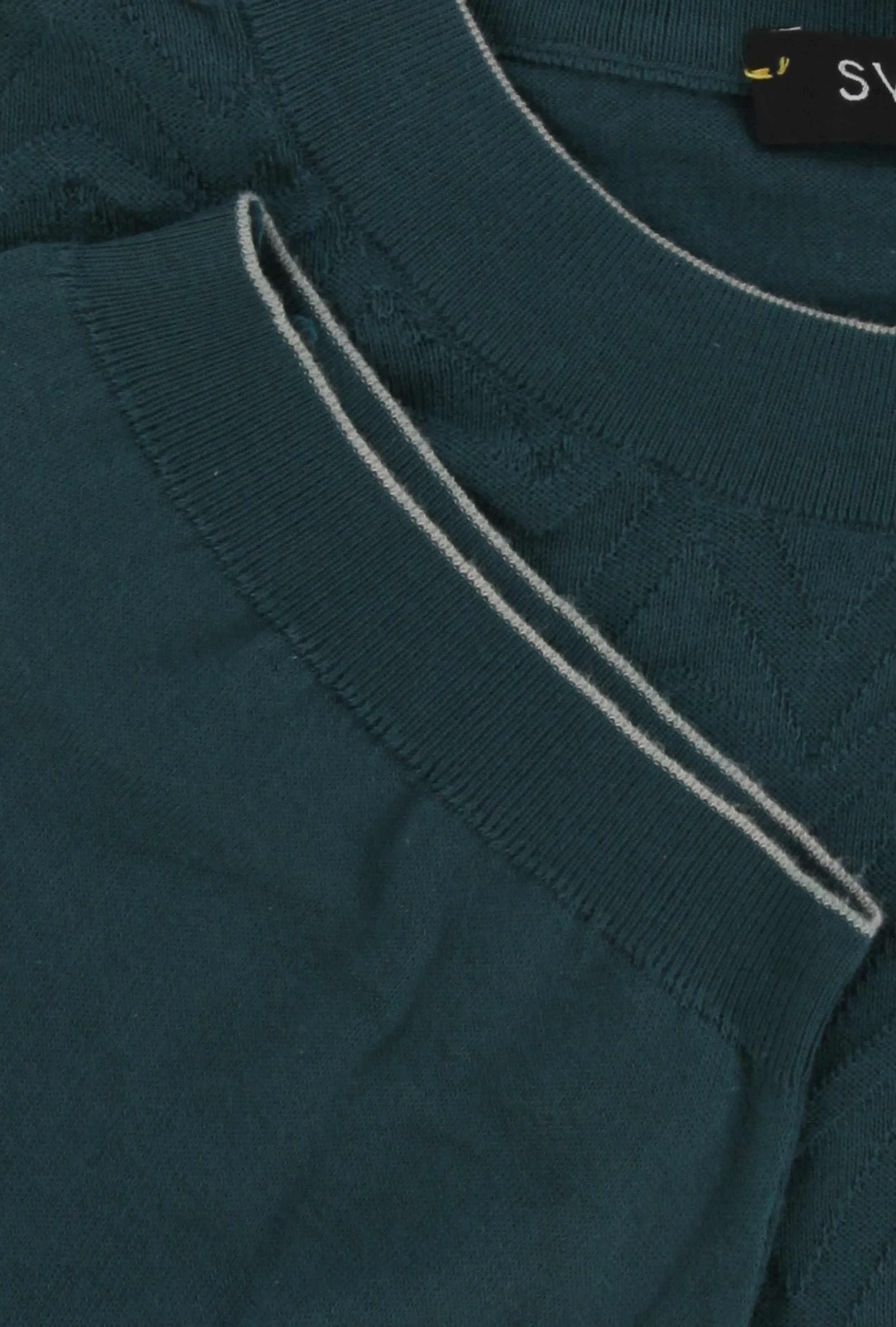 Svevo Parma Dark Green Crewneck Sweater