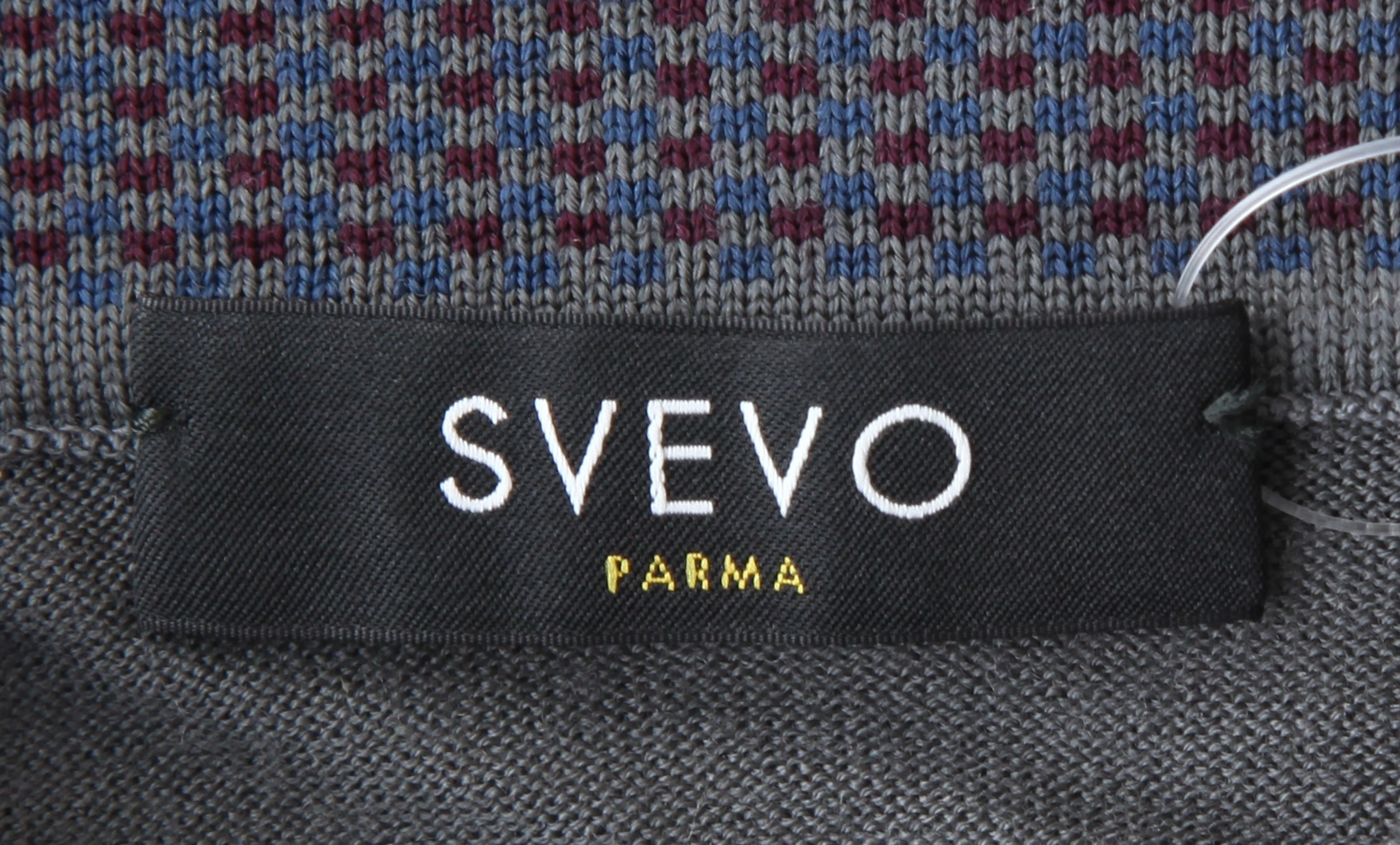 Svevo Parma Gray 1/4 Button Sweater