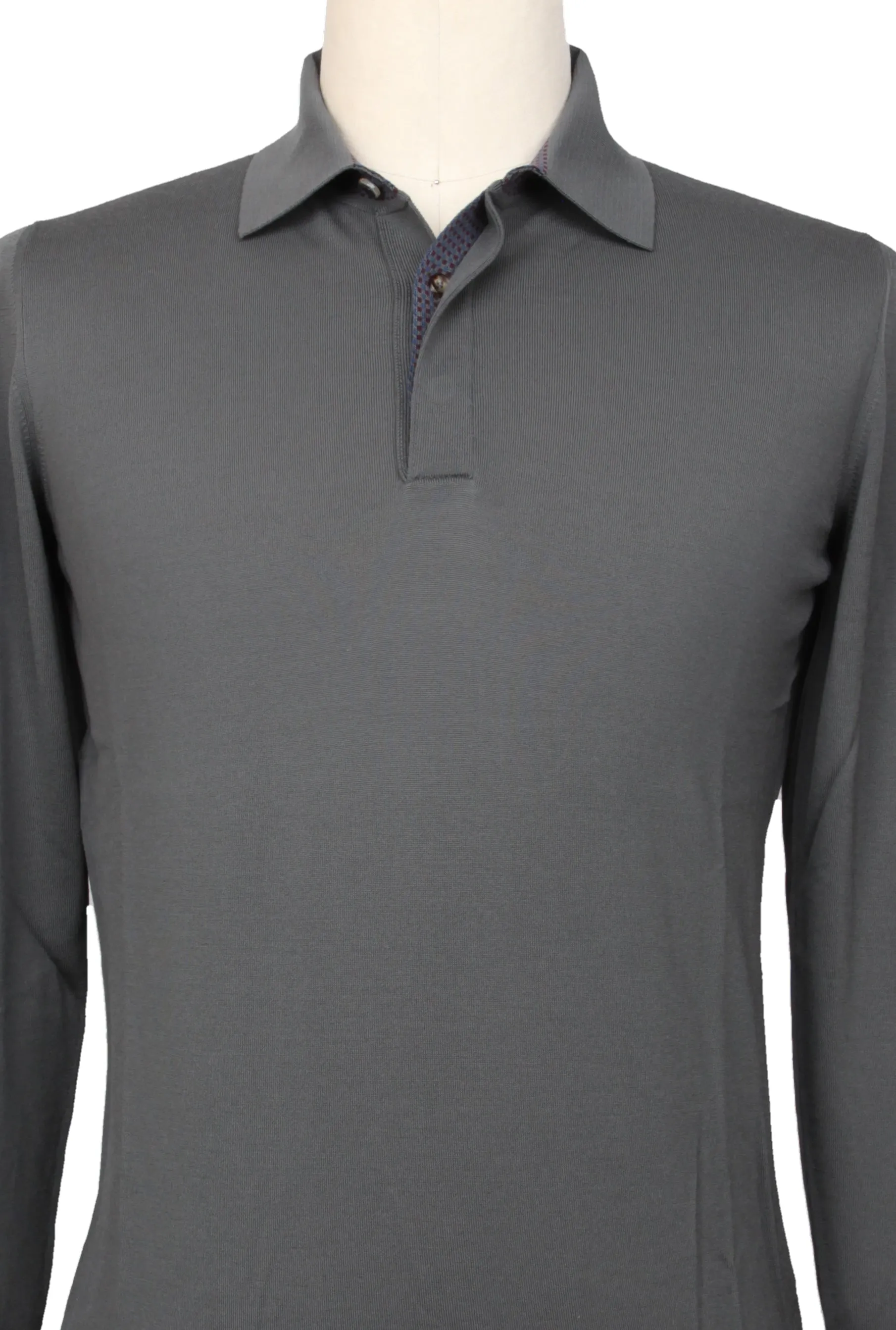 Svevo Parma Gray 1/4 Button Sweater