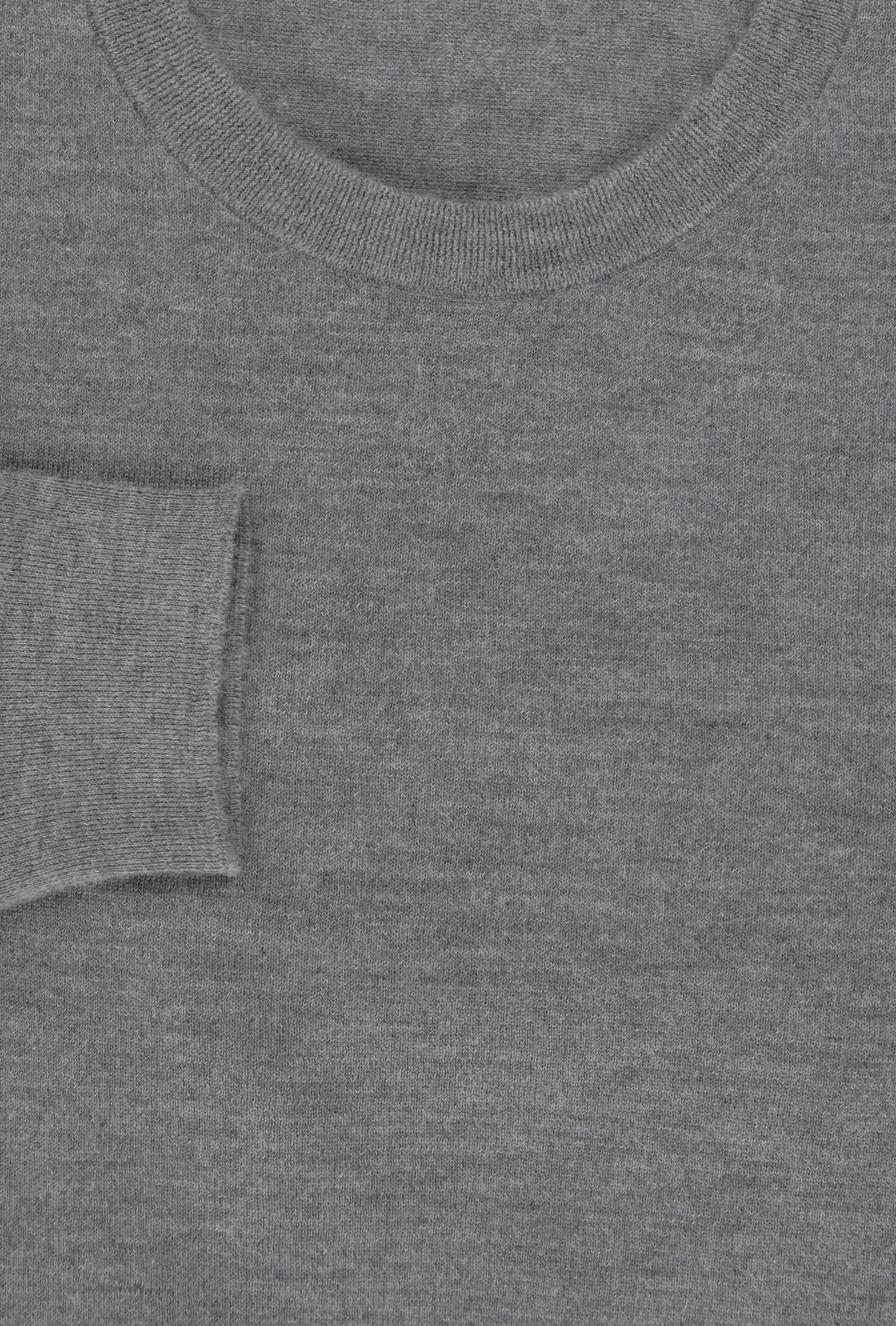Svevo Parma Gray Crewneck Sweater