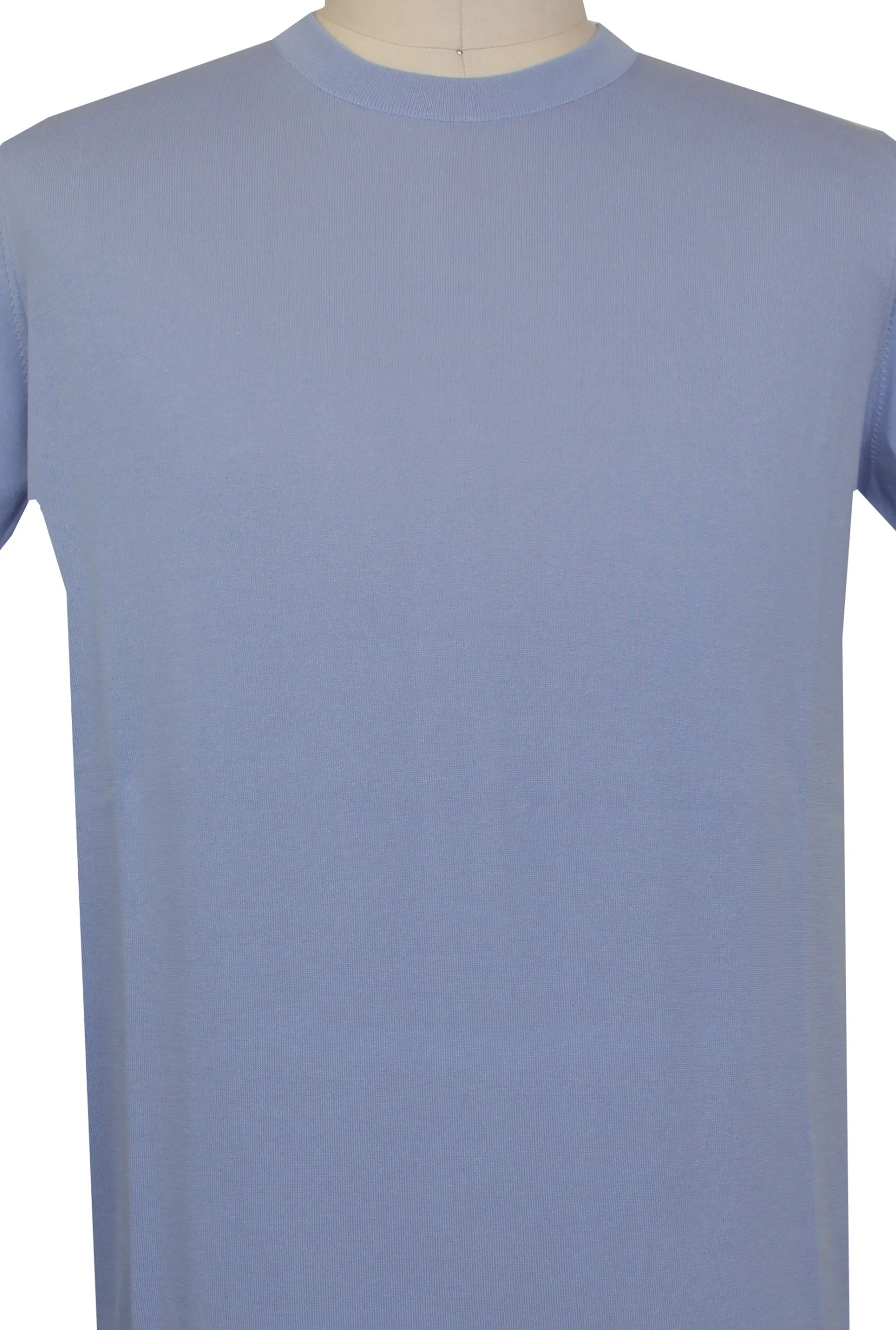 Svevo Parma Light Blue Crewneck Sweater