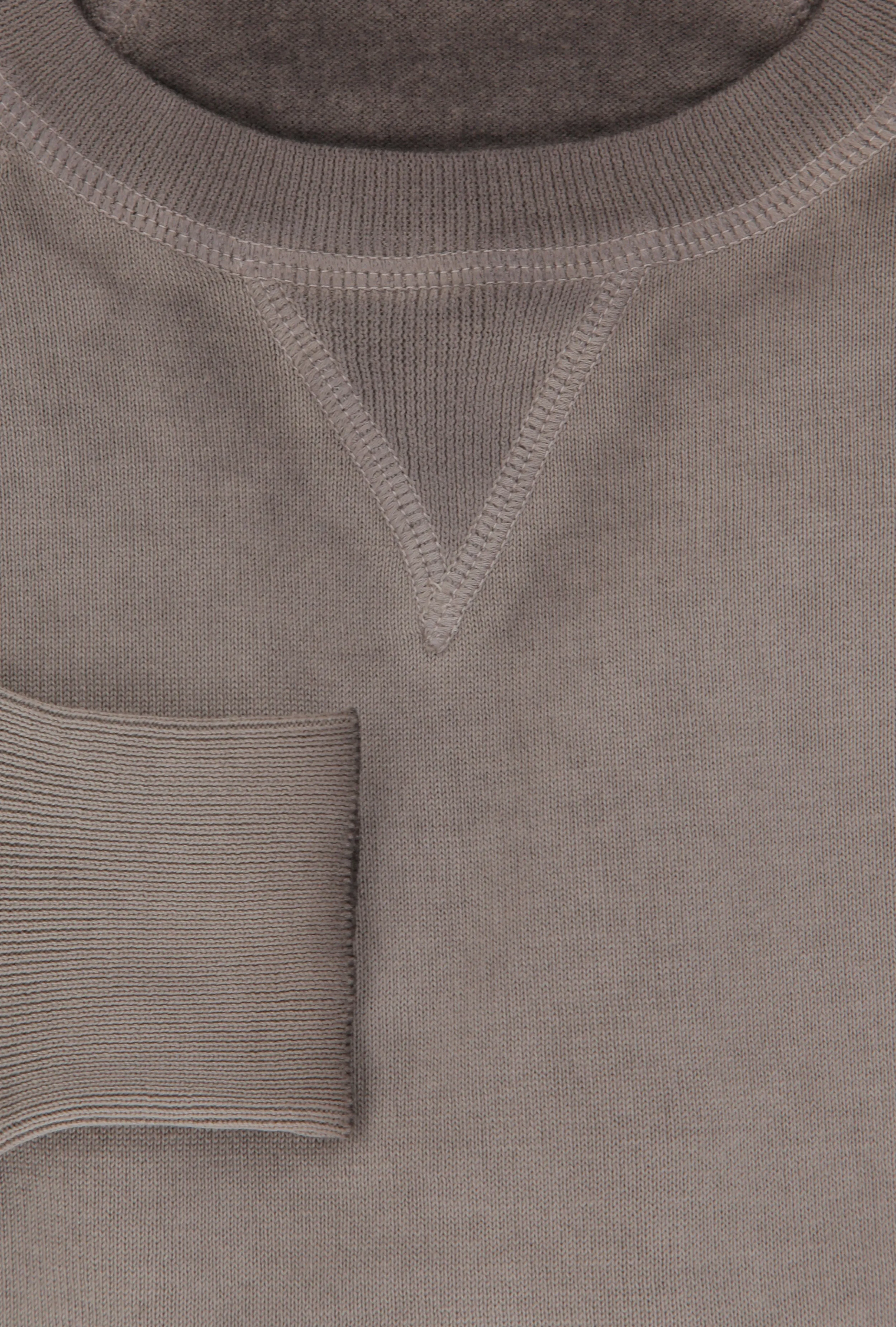 Svevo Parma Light Brown Crewneck Sweater
