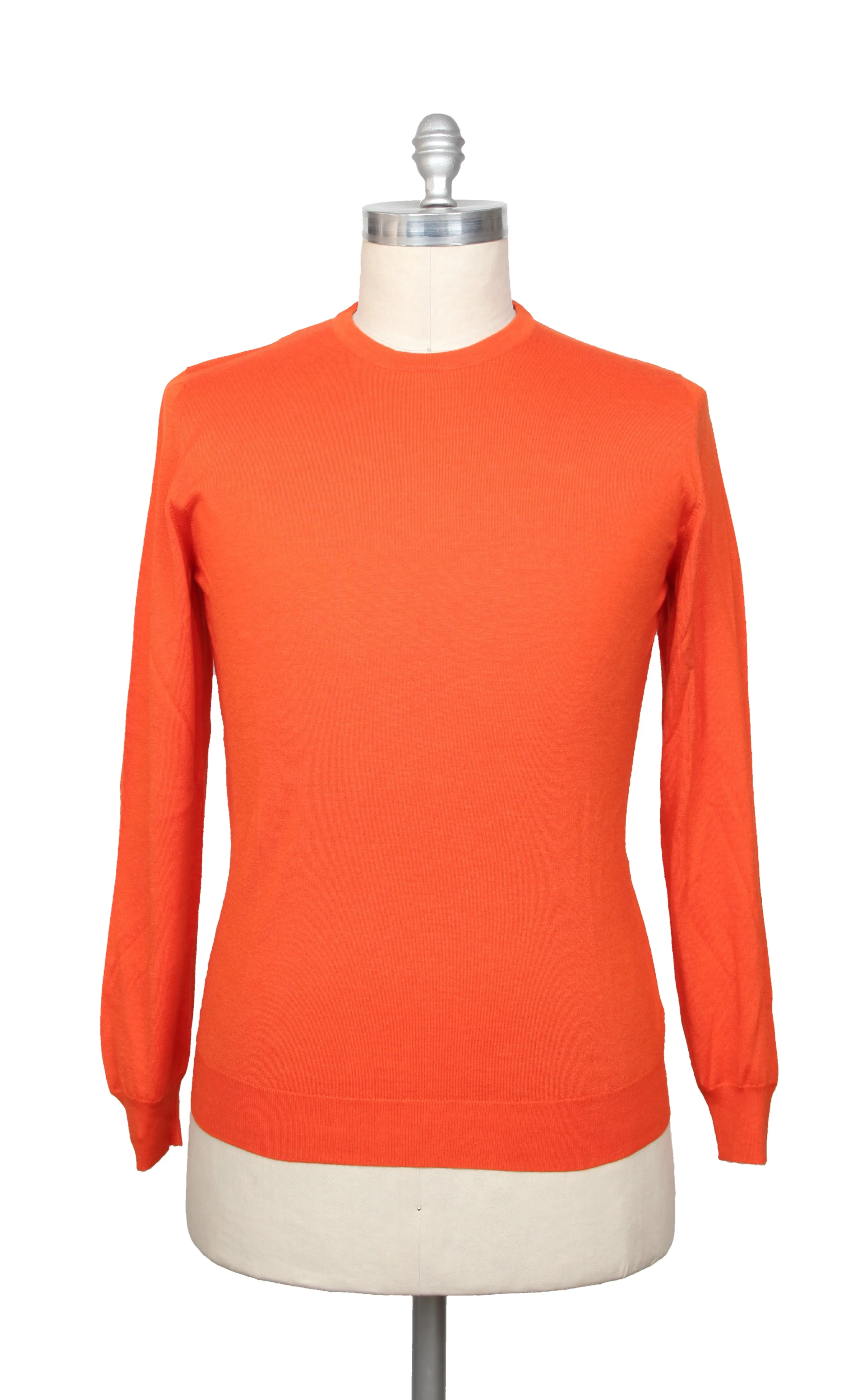Svevo Parma Orange Crewneck Sweater