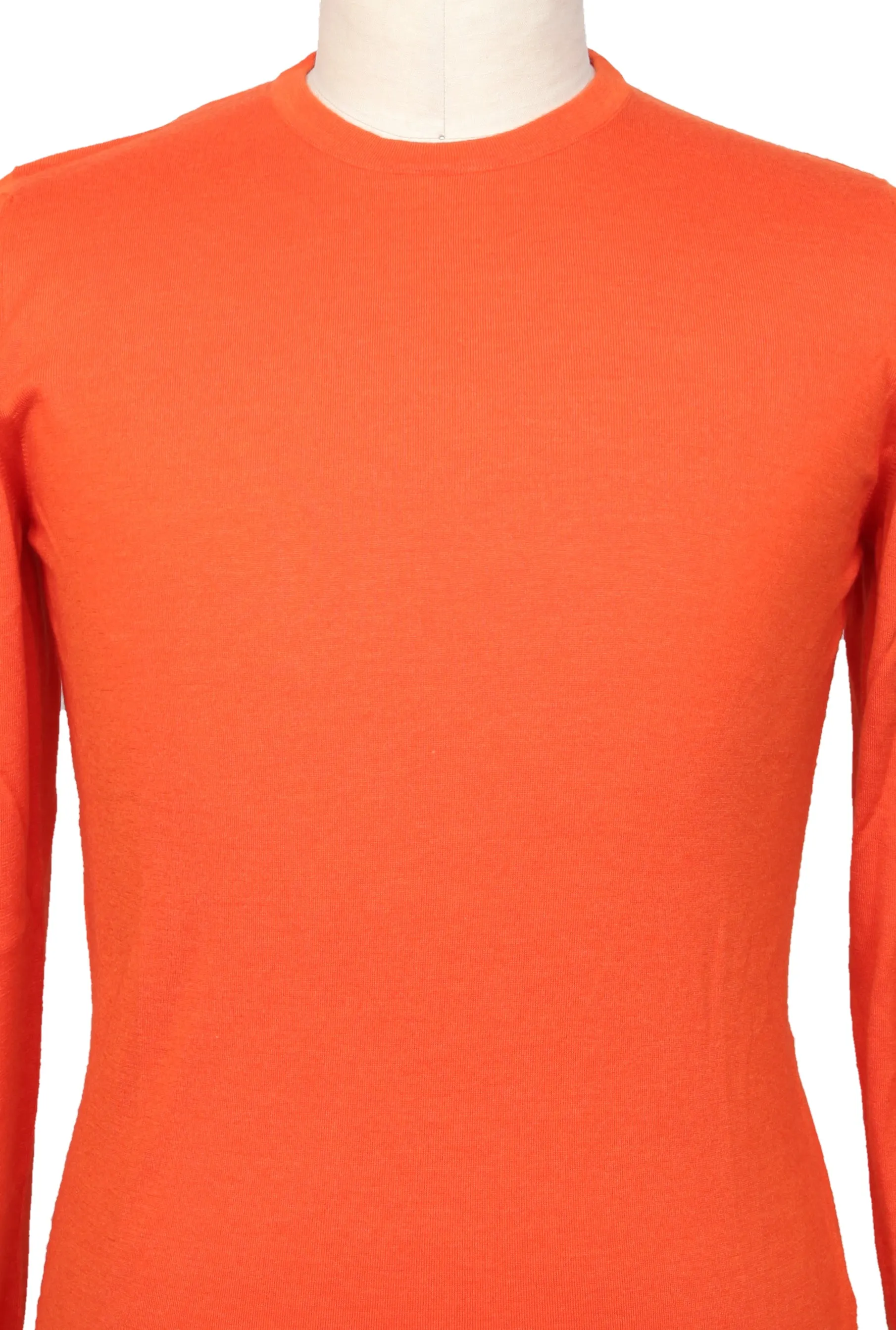 Svevo Parma Orange Crewneck Sweater
