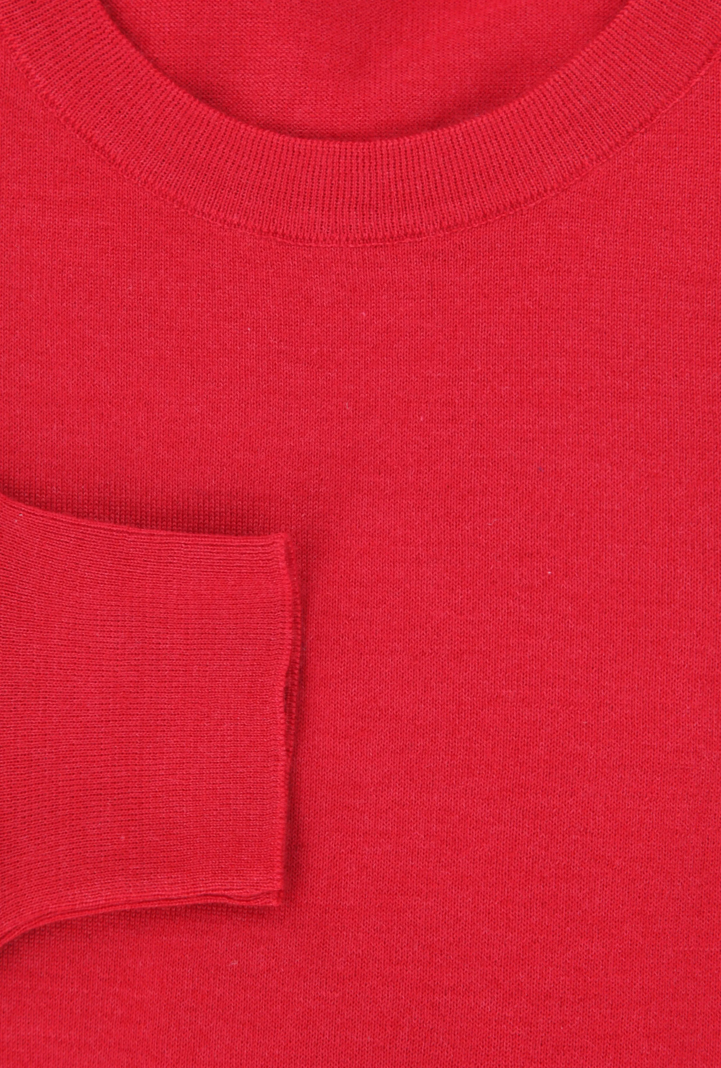 Svevo Parma Red Crewneck Sweater