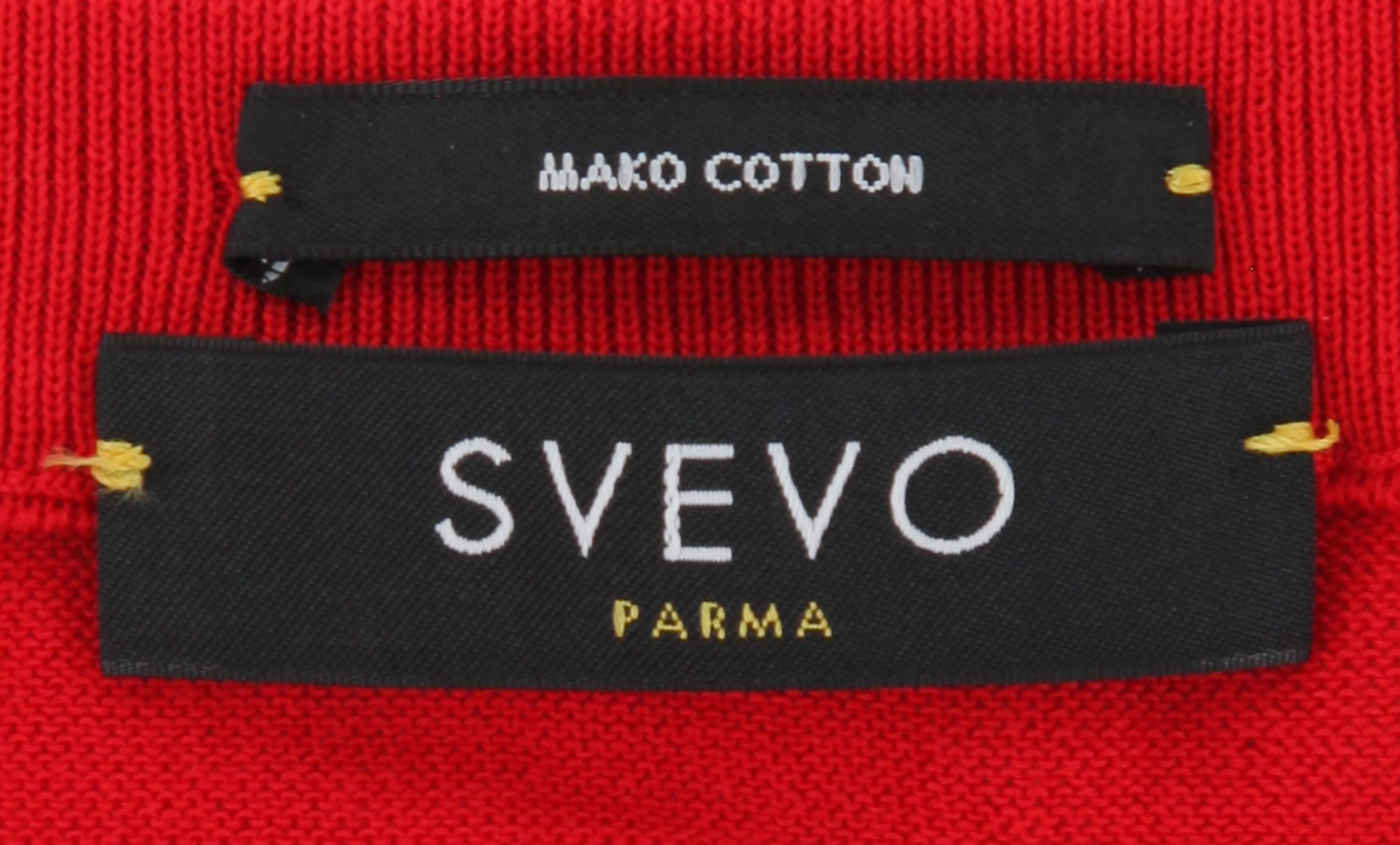 Svevo Parma Red Crewneck Sweater