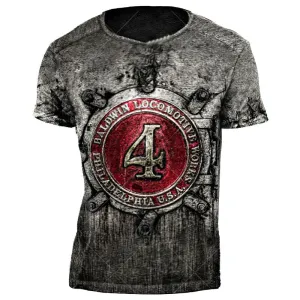 T-shirt top  vintage homme