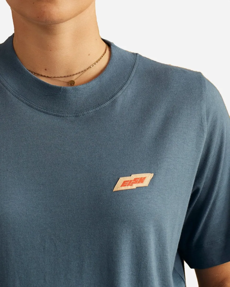 Tech Agnes Tee - Vintage Indigo