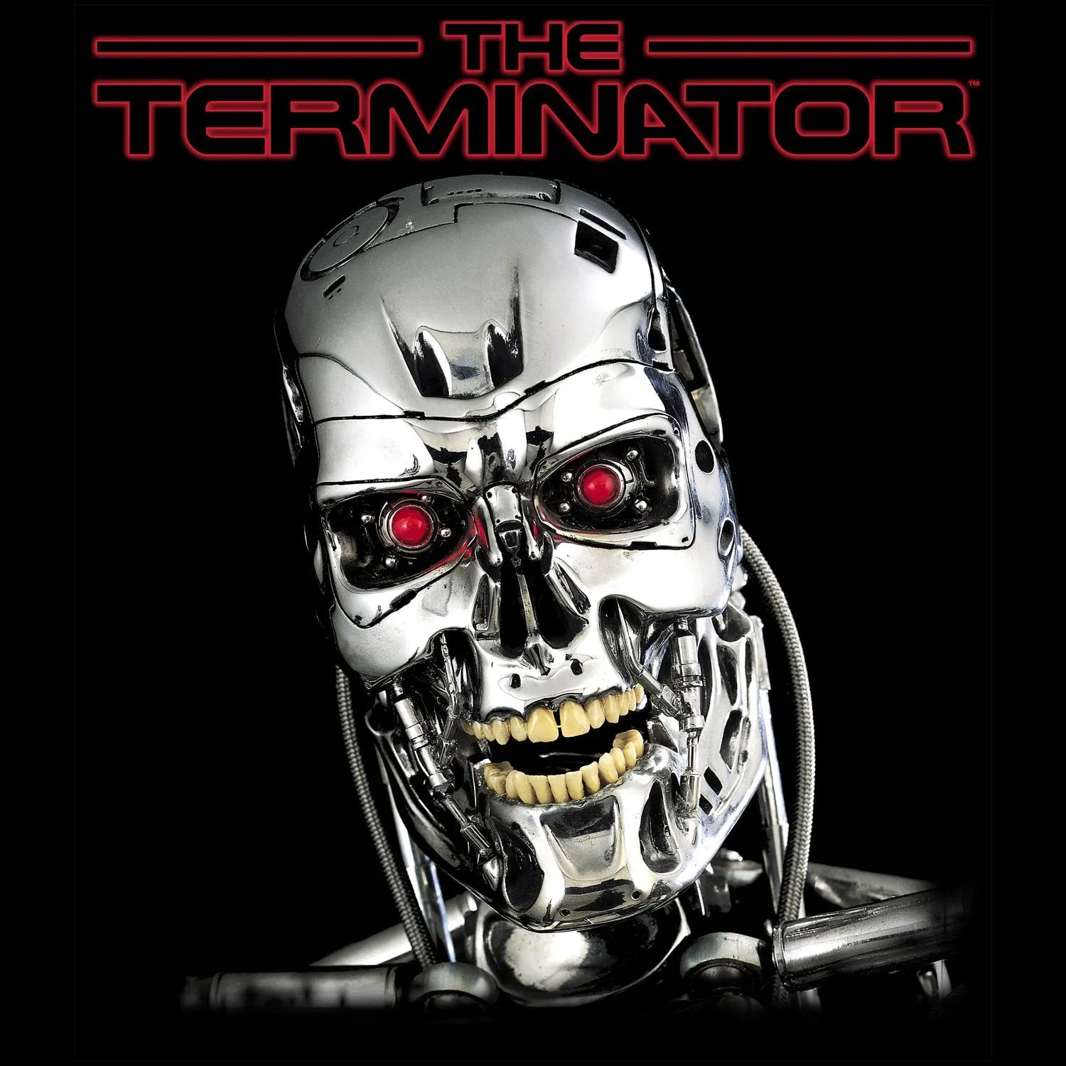 Terminator T-800 Head Official Men's T-shirt (Black)