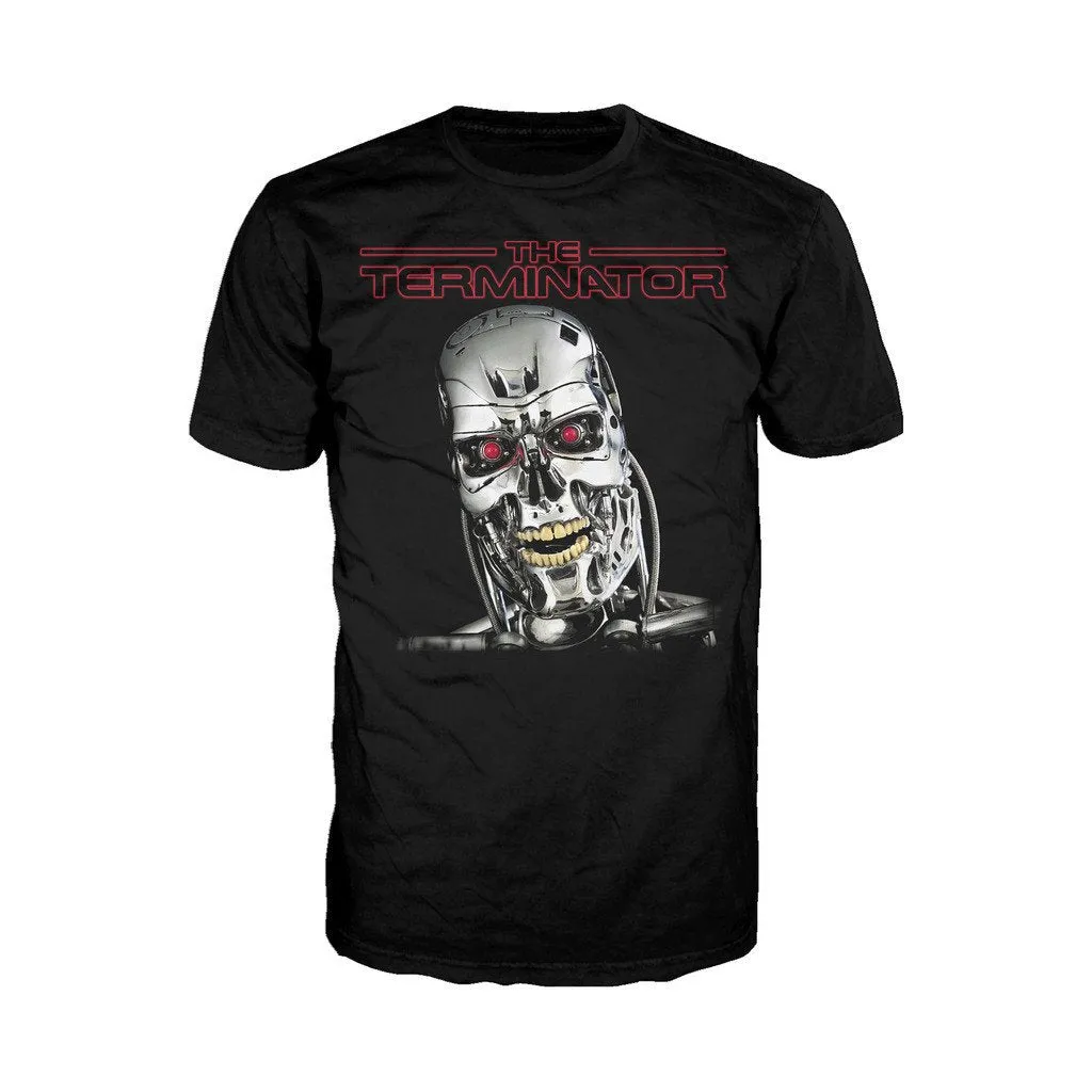 Terminator T-800 Head Official Men's T-shirt (Black)