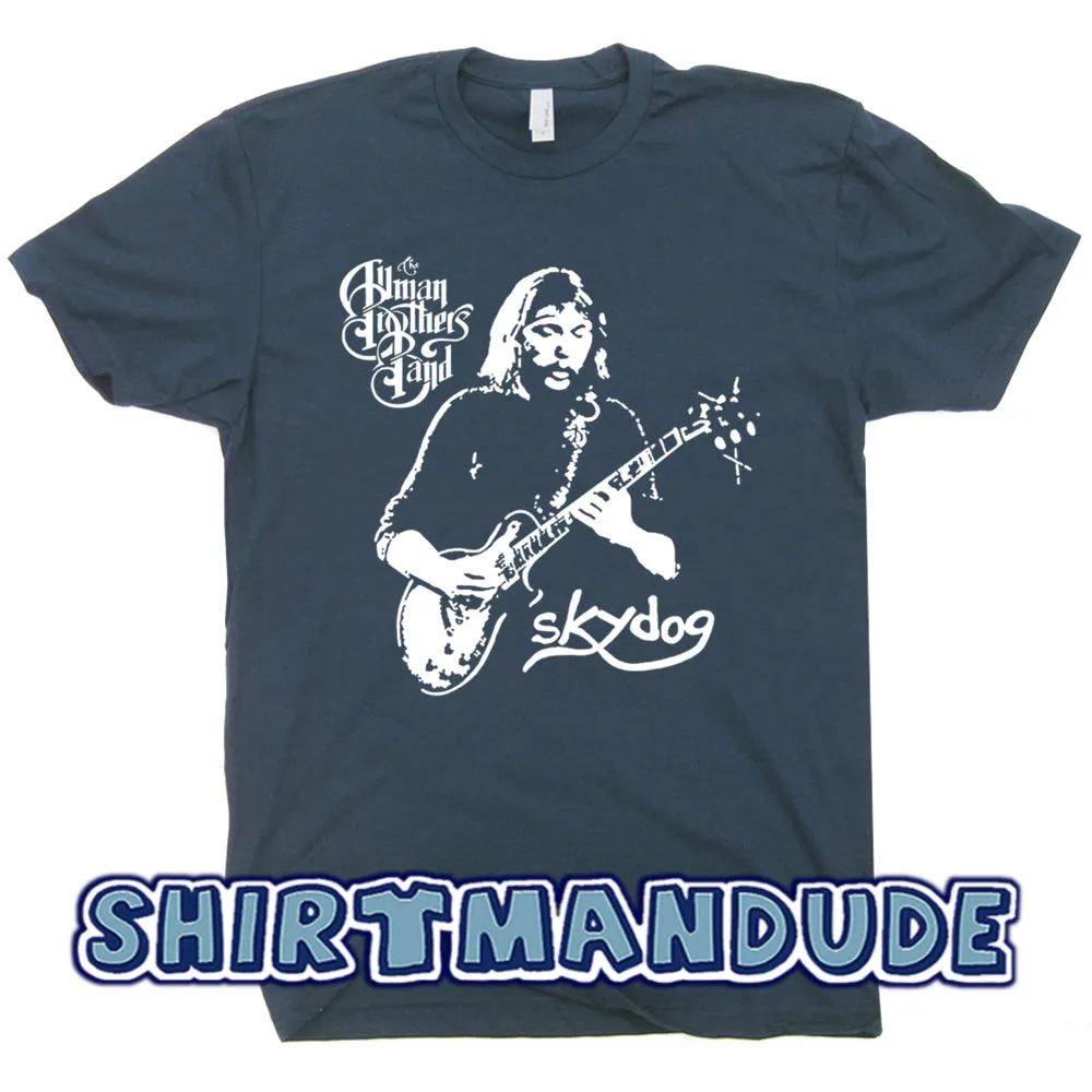 The Allman Brothers T Shirt Skydog Vintage Rock Tee