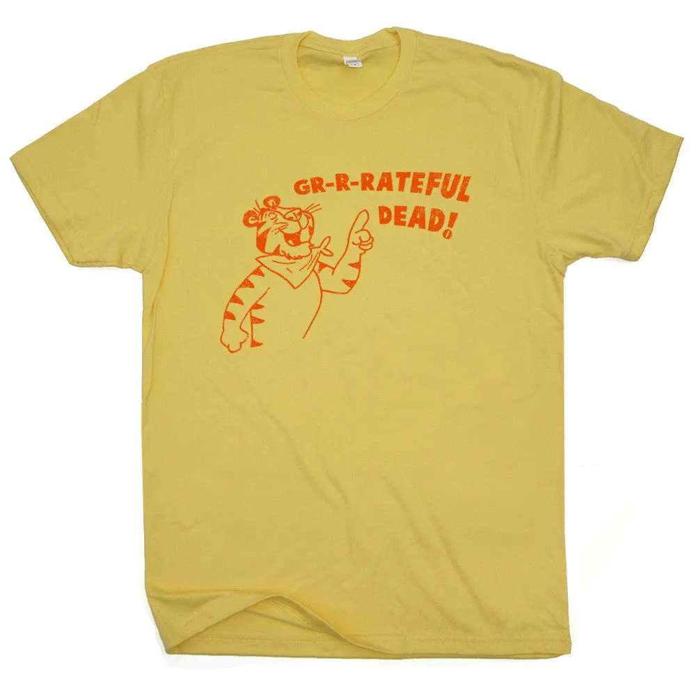 The Grateful Dead T Shirt Vintage Grateful Dead Concert Shirt Tony The Tiger Tee