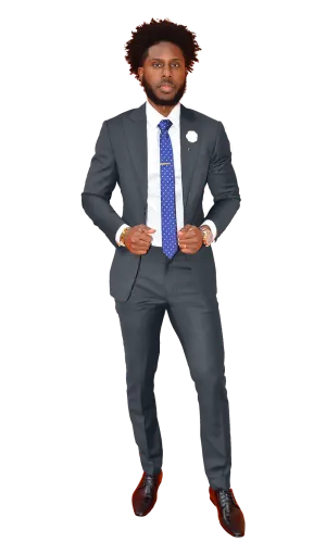 The Regal Graphite Grey Suit