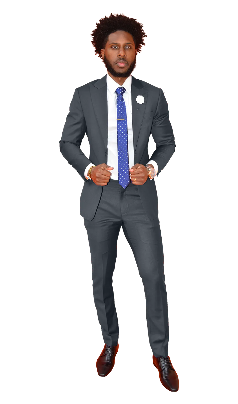 The Regal Graphite Grey Suit