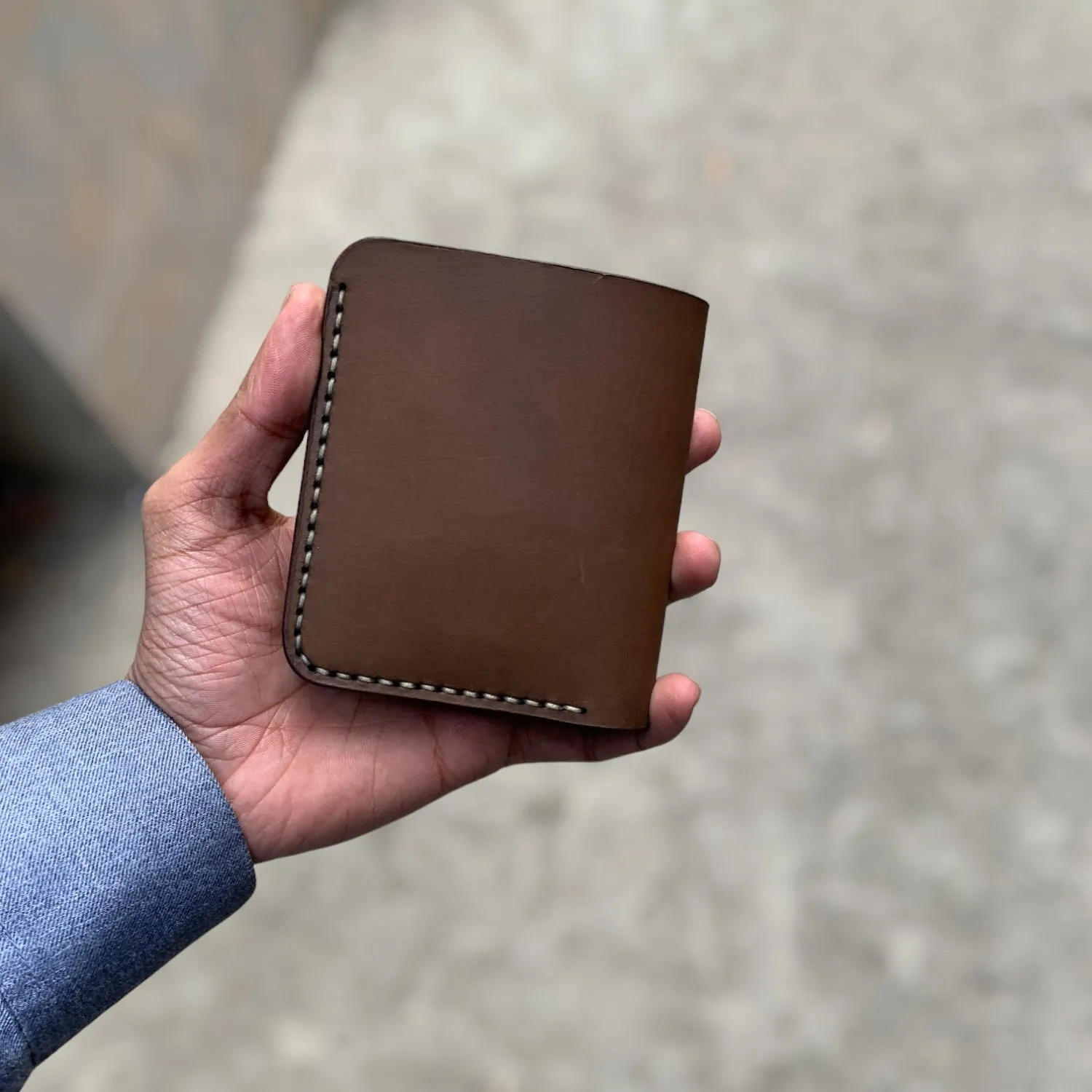 The Vertique - A Leather Cardholder Wallet