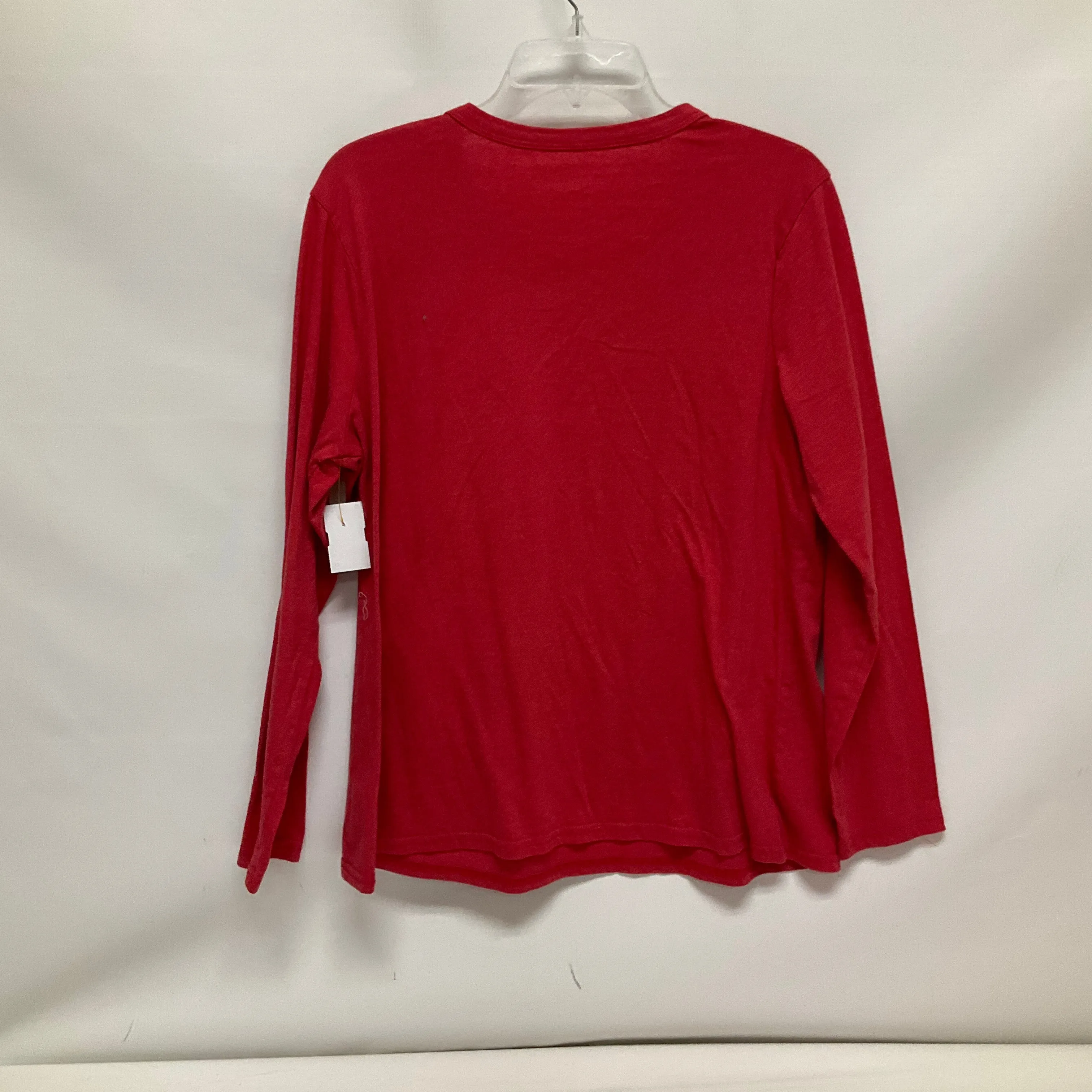 Top Long Sleeve Basic By Time And Tru  Size: 2x