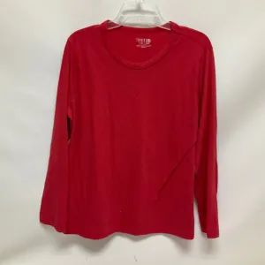 Top Long Sleeve Basic By Time And Tru  Size: 2x