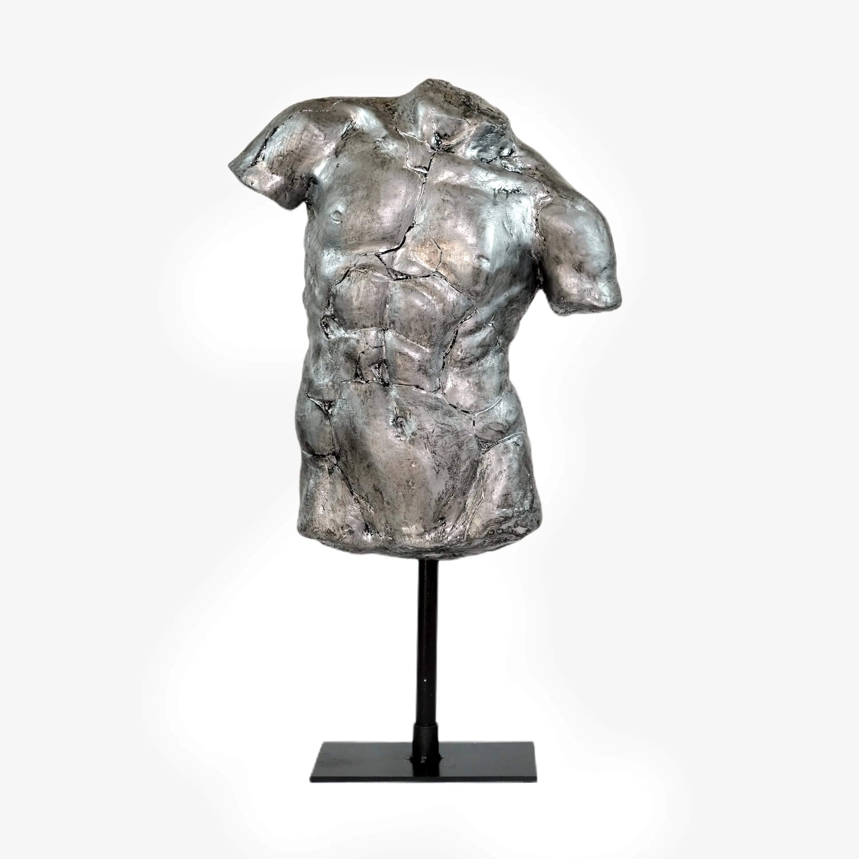 Torso of an athlete Apollo in Black & Gold (   more colors)