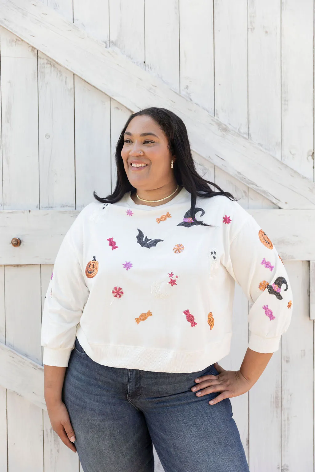 Trick or Treat Crewneck Sweatshirt
