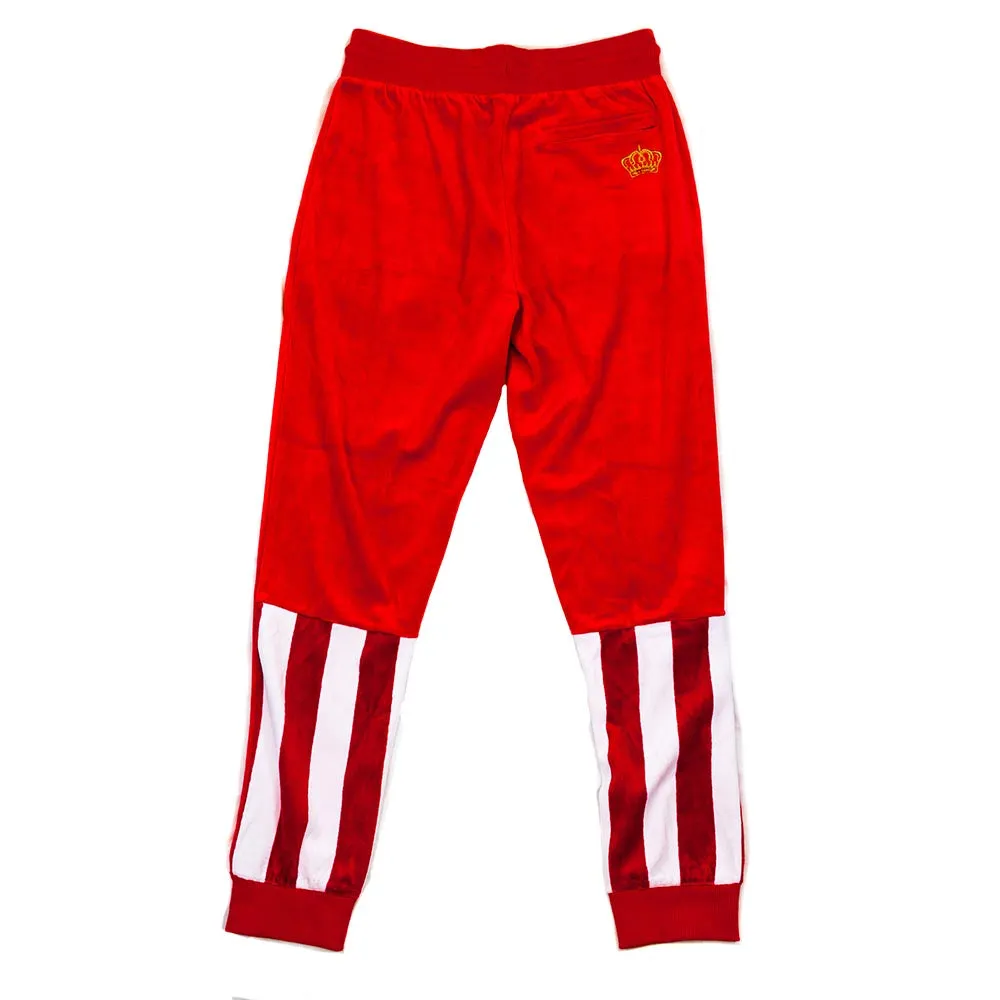TROOP Crown Royal Velour Pants Red