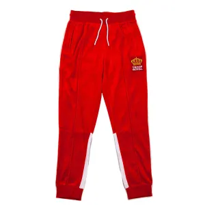 TROOP Crown Royal Velour Pants Red