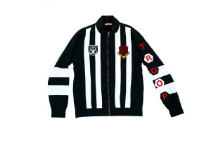 TROOP Nylon Track Top Black/White