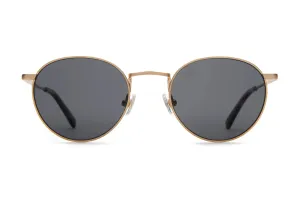 Tuff Patrol Brushed Gold *Polarized* Grey | Crap Eyewear