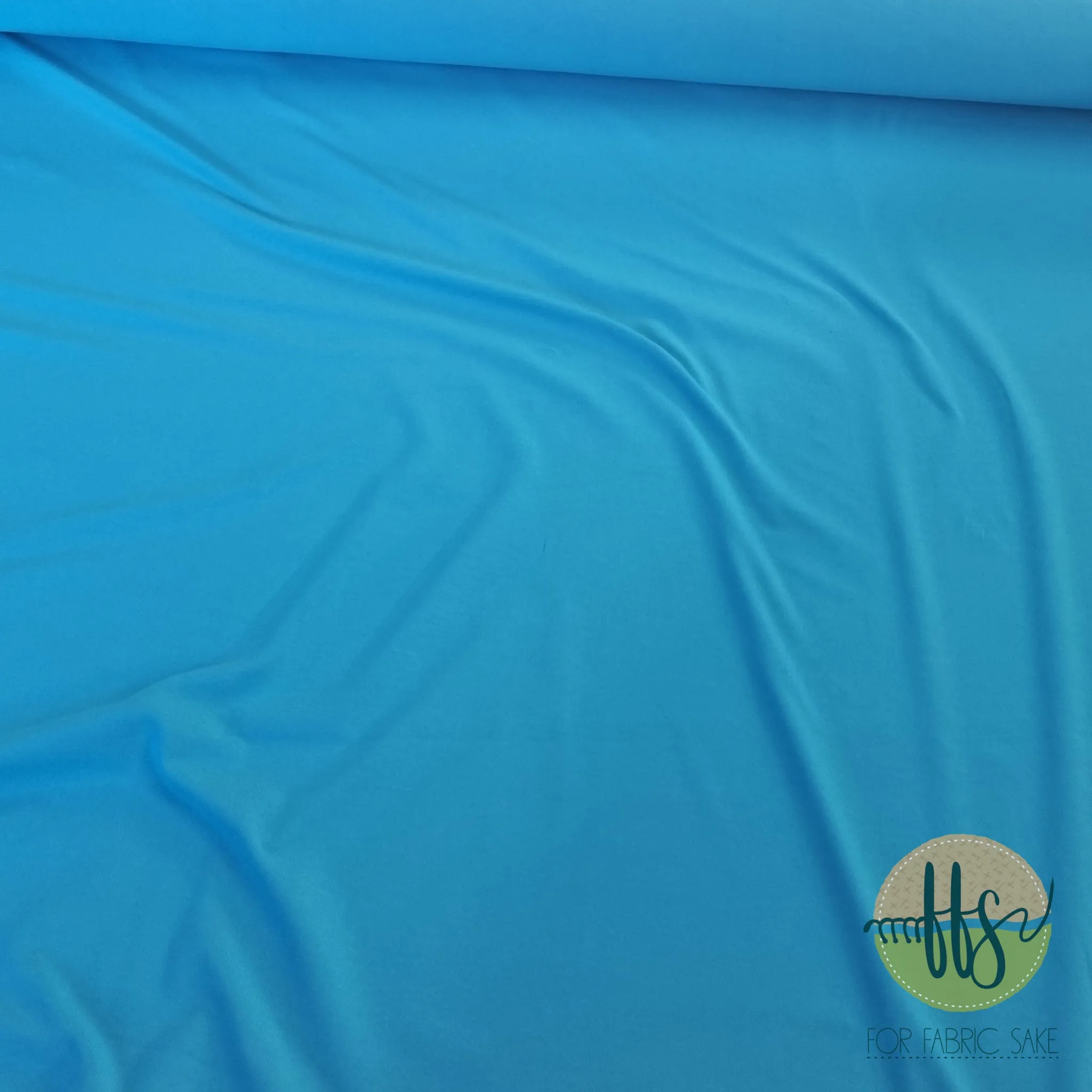 Turquoise -ORGANIC Cotton Spandex- 210g