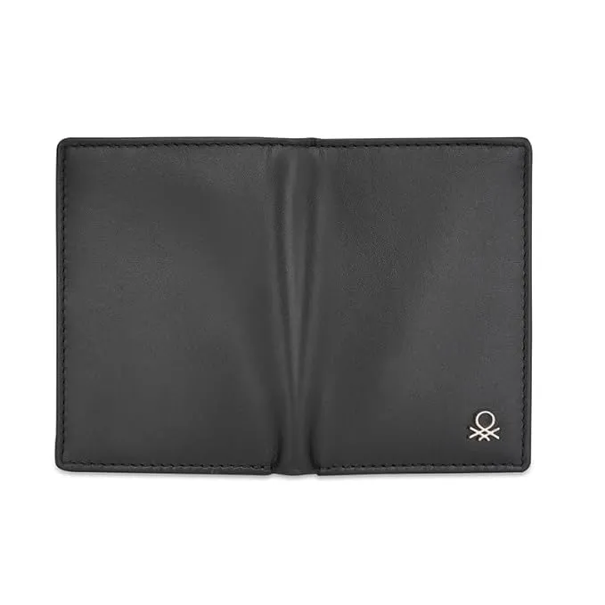 United Colors Of Benetton Lotario Men Bifold Wallet - Black